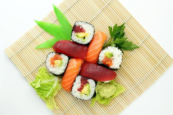 må en vegetar spise fisk og sushi