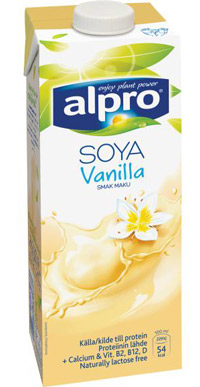 alpro plantemælk i dagligvarebutikker