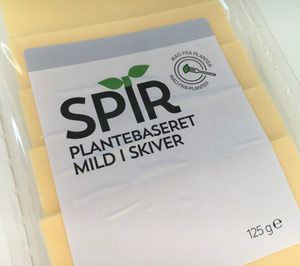 vegansk ost i skiver - dagligvarebutikker Spir netto