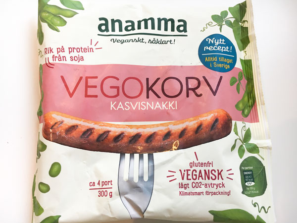 veganske pølser i dagligvarebutikker - vegansk kød i supermarkeder