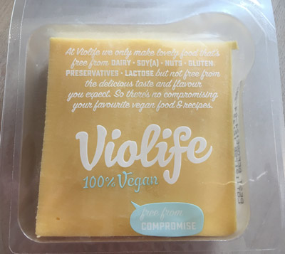 violife vegansk ost i skiver med cheddarsmag - test og review