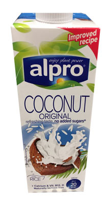 alpro rismælk med kokosmælk