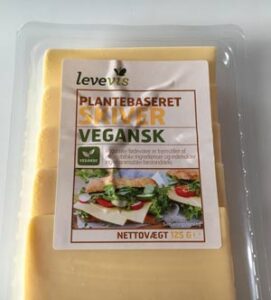 levevis vegansk ost i skiver - vegansk pålæg
