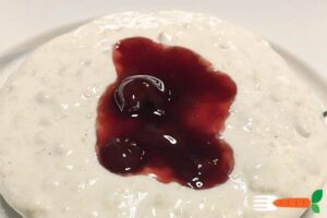 risalamande af plantemælk og soyafløde